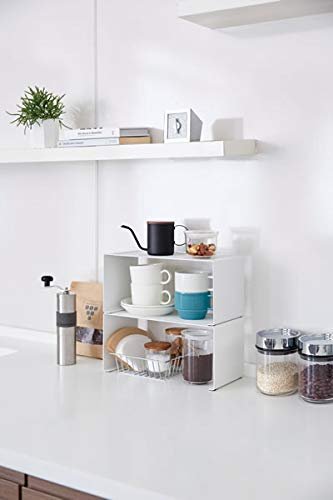 Kitchen Steel U-Shaped Rack White Approx Kitchen Rack Stacking