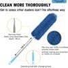 Microfiber Feather Duster with Extendable Pole Extra Long Cobweb Duster for Cleaning
