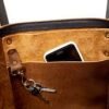 Leather Tote Bag for Women With Inner Pocket