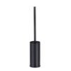 images (72) Stainless Steel 304 Rubber Painted Black Toilet Brush Cleaning Tool Holder with Toilet Brush