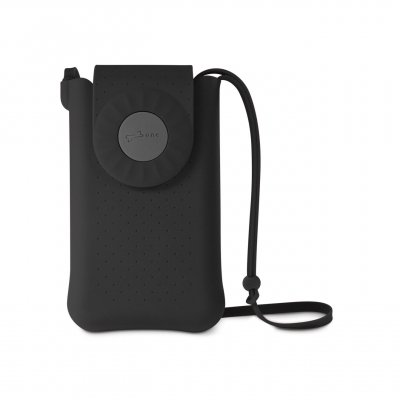 m_bubblecrossbodyphonebag-color-black-1 BONE Cell Phone Purse Silicone crossbody purse bag